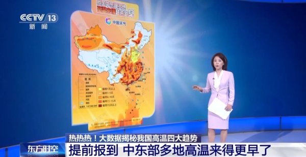 银易配资网 越来越热不是错觉！大数据揭秘我国高温四大趋势